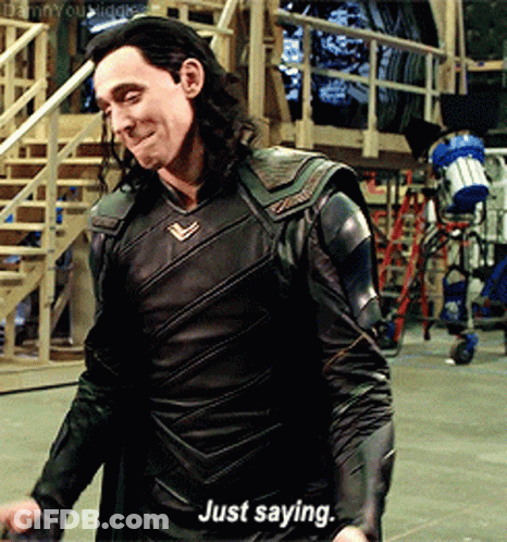 Superhero Saying Just Saying GIF