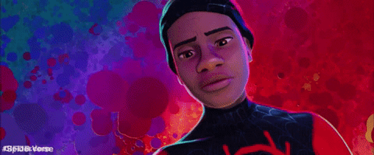 Superhero Supreme Black Spiderman Cartoon GIF
