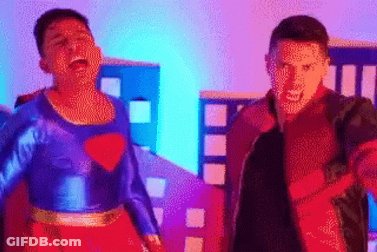 Superhero Supreme Pepeyteo Cosplaying GIF