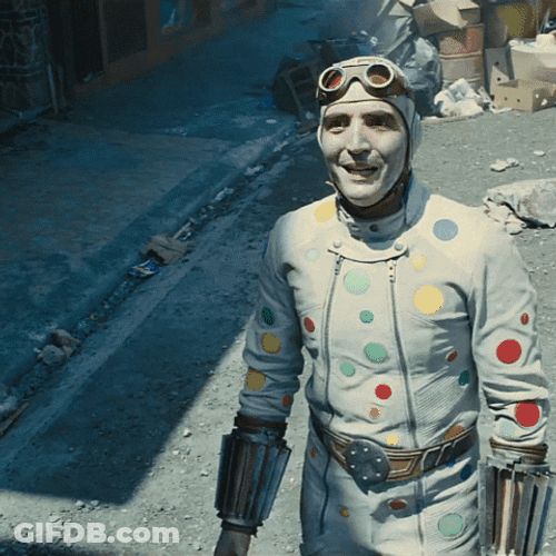 Superhero Supreme Polkadot Man GIF