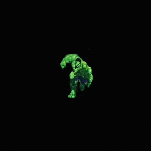 Superhero The Hulk Fanart GIF