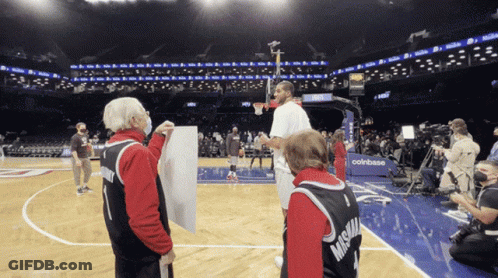 Superhero With Cone Head And Yellow Gloves GIF