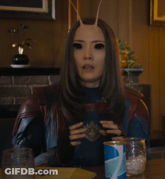 Superhero With Guardians Of The Galaxy Patch GIF