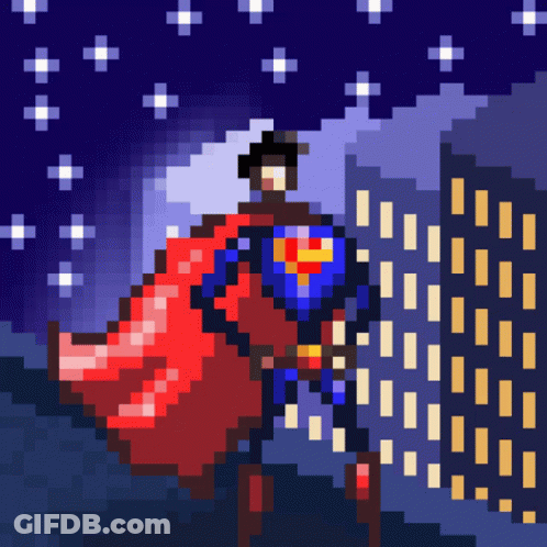 Superman Benu Early Mornings GIF