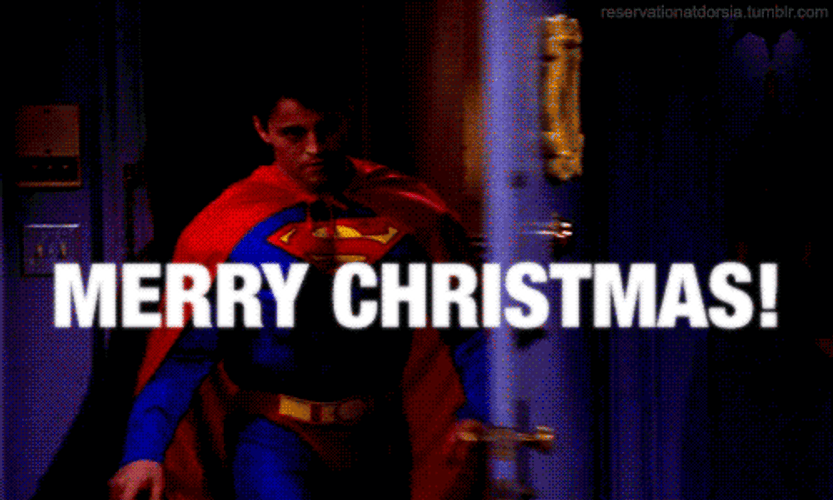 Superman Costume Religious Merry Christmas GIF