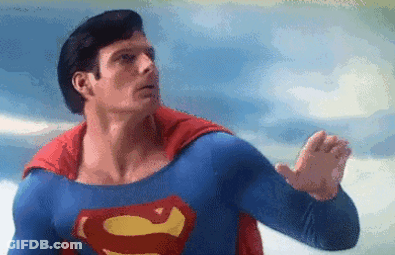 Superman Listening If People Needs Help GIF