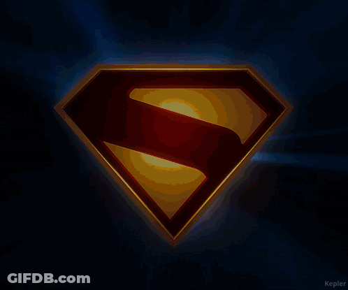 Superman Logo GIF