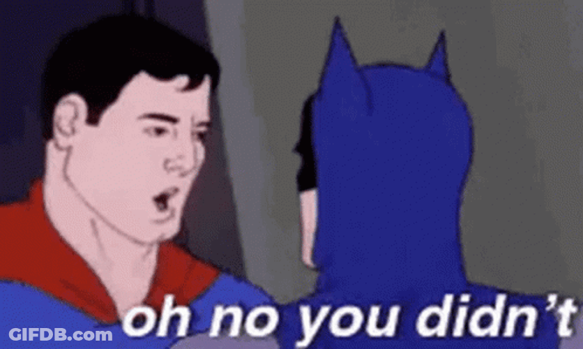 Superman Oh No You Didn't GIF