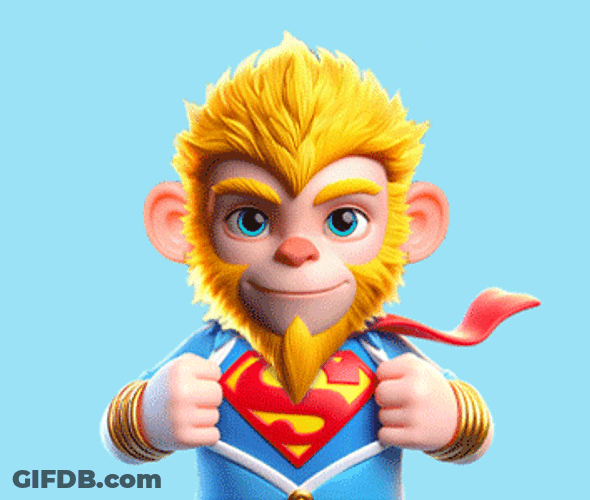Superman Wukong Thumbs Up GIF