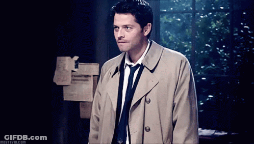 Supernatural Castiel GIF