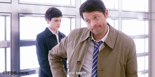 Supernatural Castiel GIF