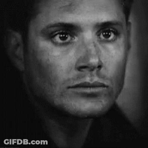 Supernatural Dean Winchester Creepy Smile GIF