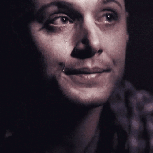 Supernatural Man Crying GIF