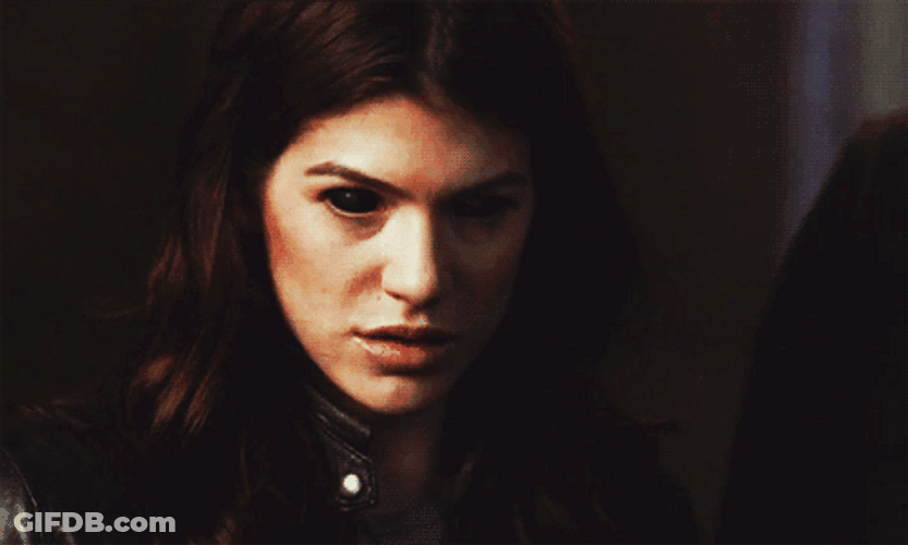 Supernatural Series Ruby Demon Black Eye GIF