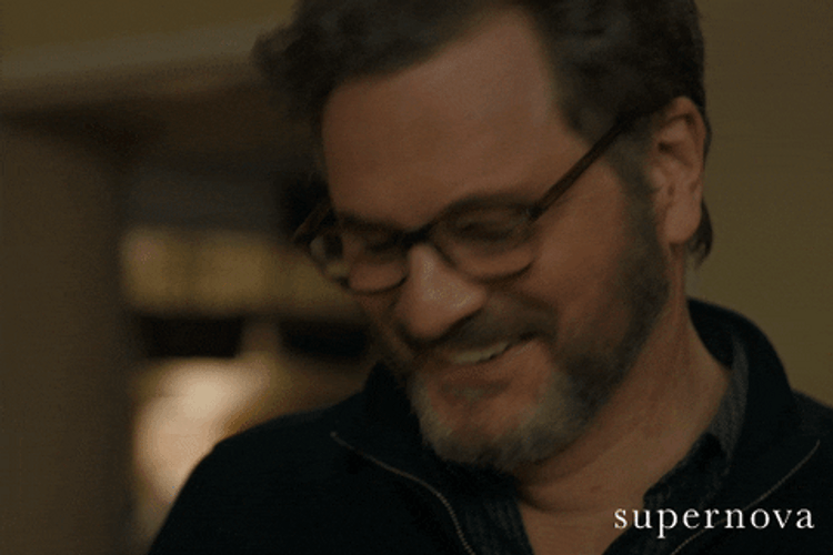 Supernova Colin Firth Smiling GIF