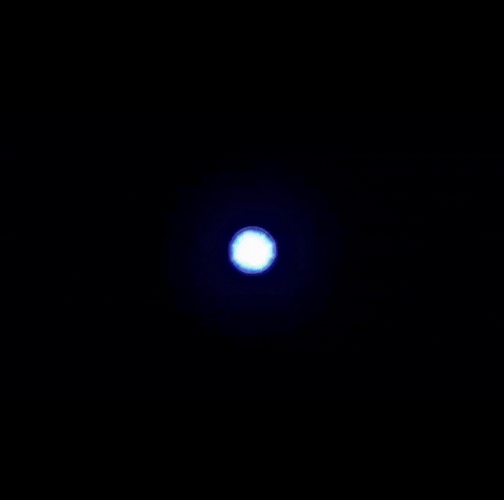 Supernova Detonation Minimalist Moving Art GIF