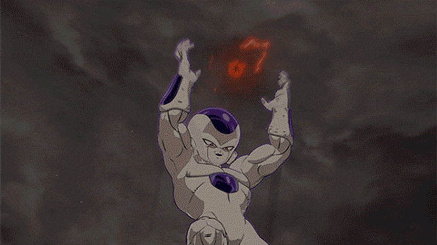Supernova Power Frieza Dragon Ball Z GIF