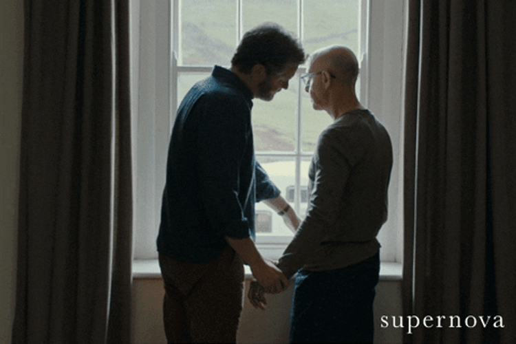 Supernova Stanley Tucci Holding Hands GIF
