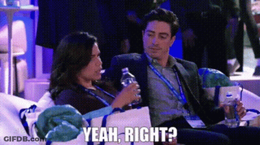 Superstore Amy Sosa Yeah Right GIF