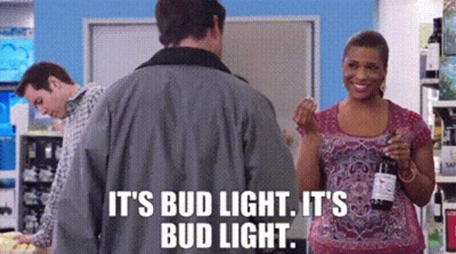 Superstore It's Bud Light GIF