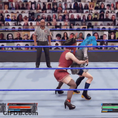Suplex City Video Games GIF