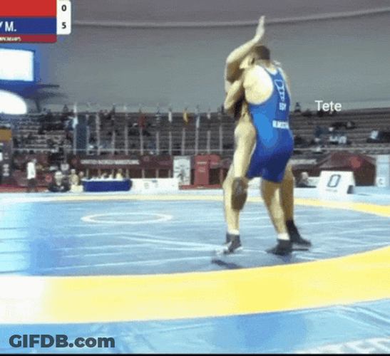 Suplex In Olympic Games GIF
