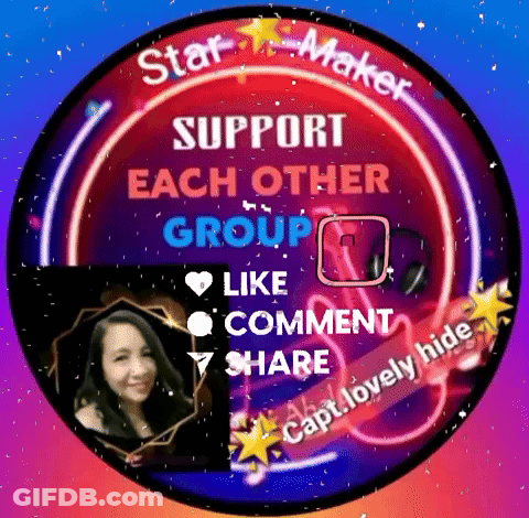 Support Each Other Group Like Comment Share Sign GIF