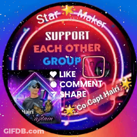 Support Each Other Group Sign GIF
