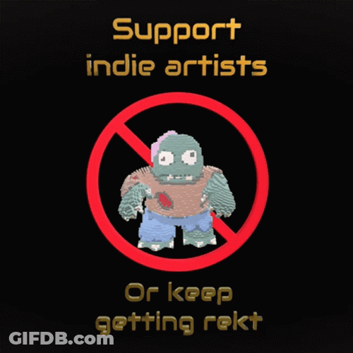 Support Indie Artist GIF