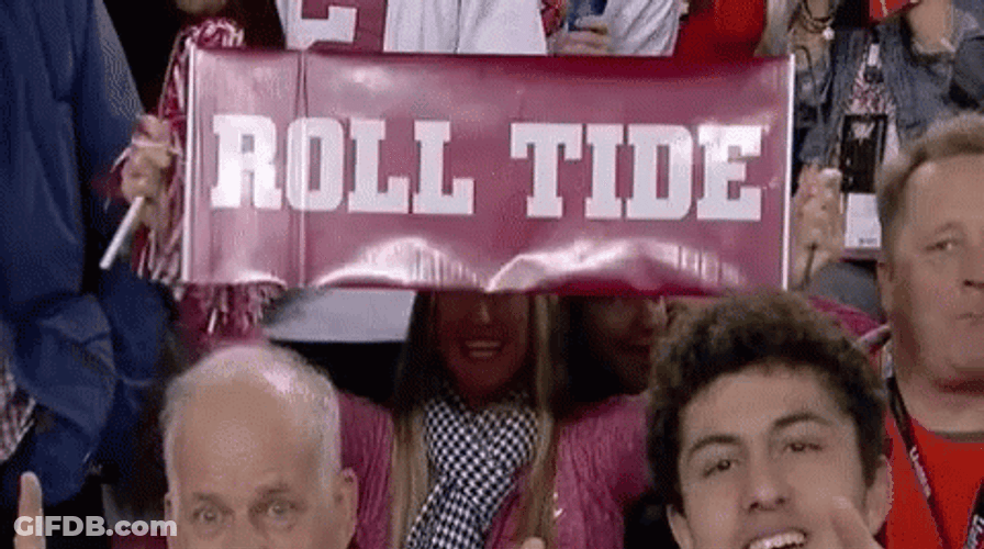 Support Roll Tide Banner GIF