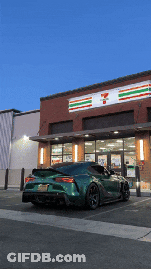 Supra Mk4 7Eleven GIF