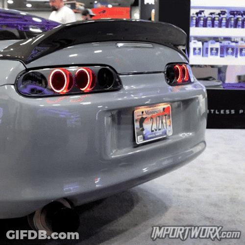 Supra Mk4 Gray Toyota GIF