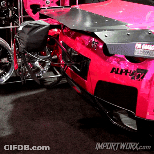 Supra Mk4 Pink Princess GIF