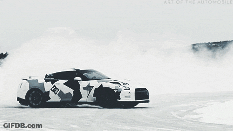 Supra Mk4 Slow Motion Drift Cool GIF