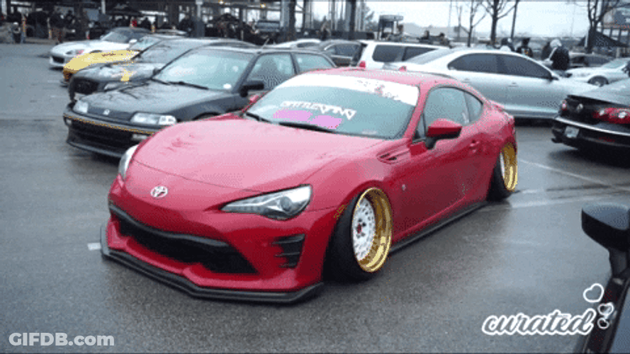 Supra Mk4 Toyota86 Red GIF