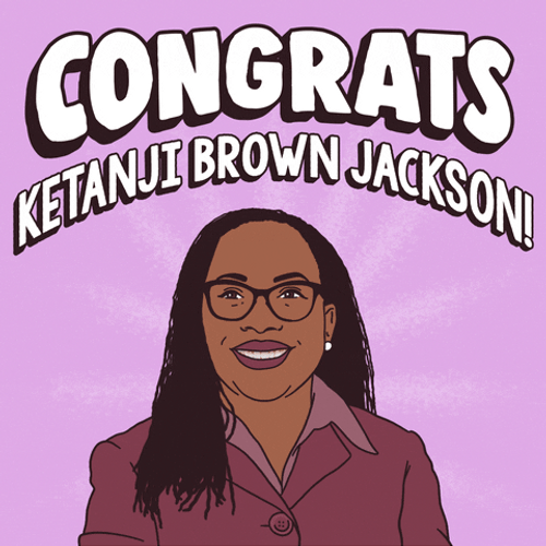 Supreme Court Justice Kentanji Brown Jackson GIF
