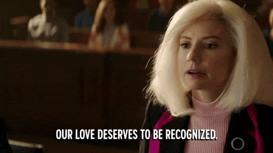 Supreme Court Love Deserve To Be Recognize GIF