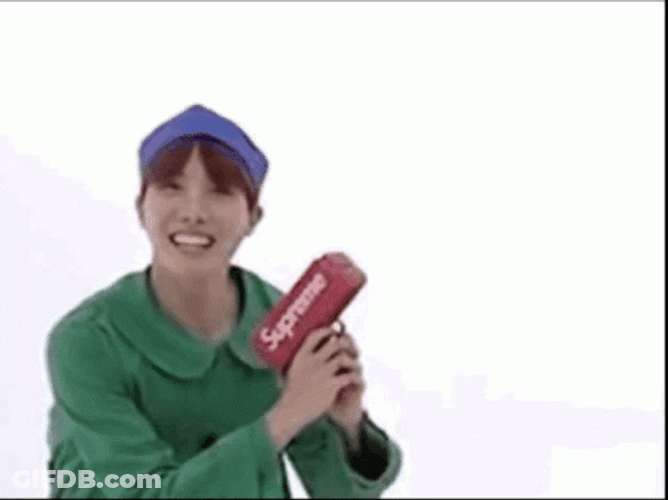 Supreme High Roller J Hope K Pop GIF