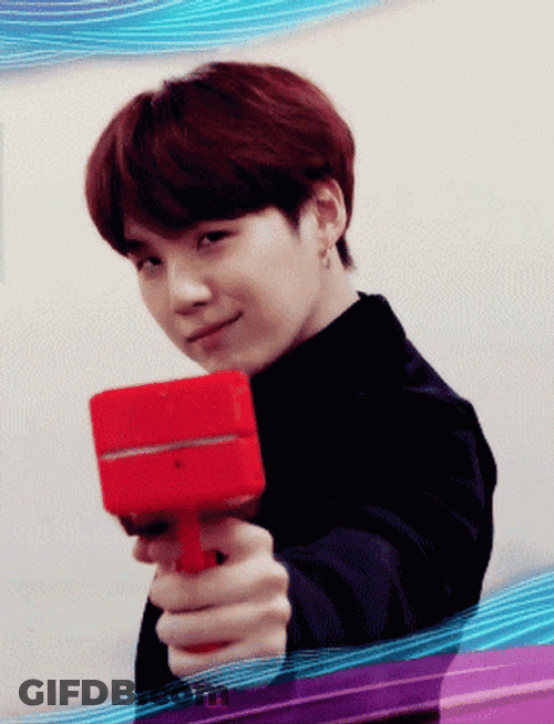 Supreme High Roller Suga BTS GIF