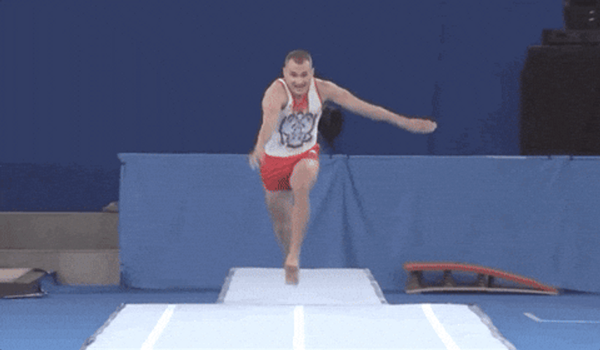 Supreme Pommel Horse Gymnastics GIF