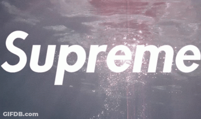 Supreme Underwater Brand Design GIF