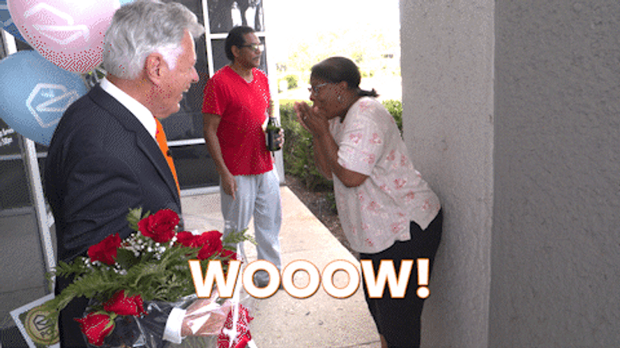 Suprise Woman Wooow GIF