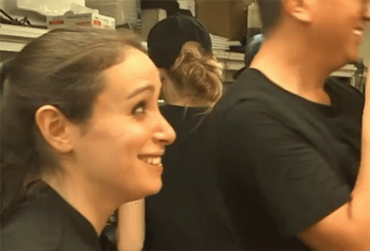 Sure Jan Awkward Smiling Whatever You Say GIF
