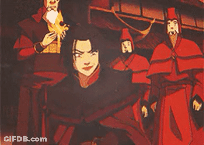 Sure Jan Laughing Azula Anime GIF