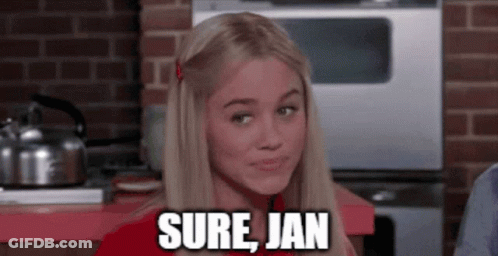 Sure Jan Woman In Kitchen GIF