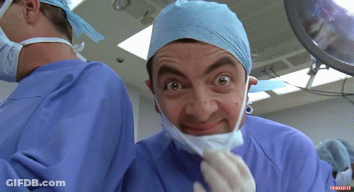 Surgeon Making Funny Face GIF
