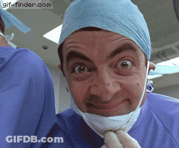 Surgeon Making Funny Face GIF