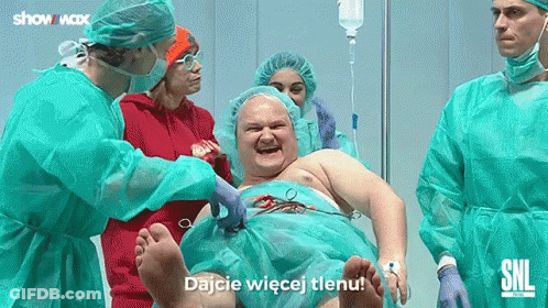 Surgeon Operating On Patient With 'Now GIF