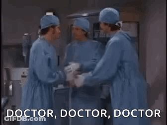 Surgeons Talking In Operating Room GIF