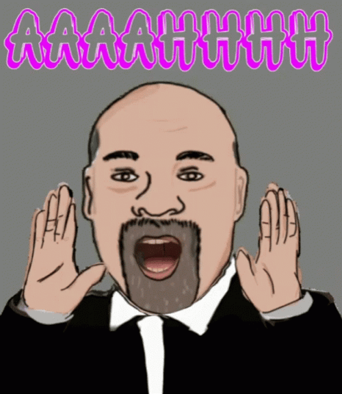 Suriname Screaming Man GIF